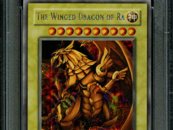 The Winged Dragon of Ra - GBI-003 - PSA 9 - Secret Rare - Promo - Yu-Gi-Oh - 39439