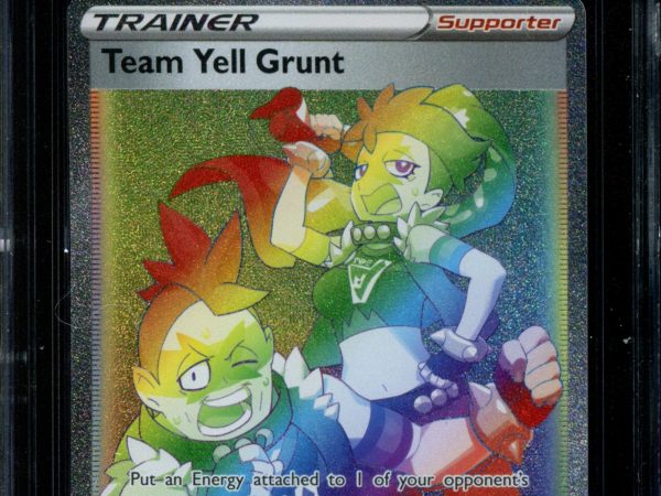 Team Yell Grunt - 210/202 - CGC 9.5 Gem Mint - Sword & Shield - 02311