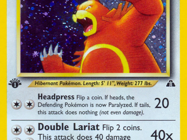 Ursaring (15/75) [Neo Discovery 1st Edition]