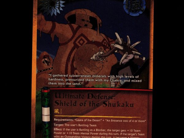 Ultimate Defense: Shield of the Shukaku - 248 - NM - 1st Edition - Foil - Naruto CCG - D4-314