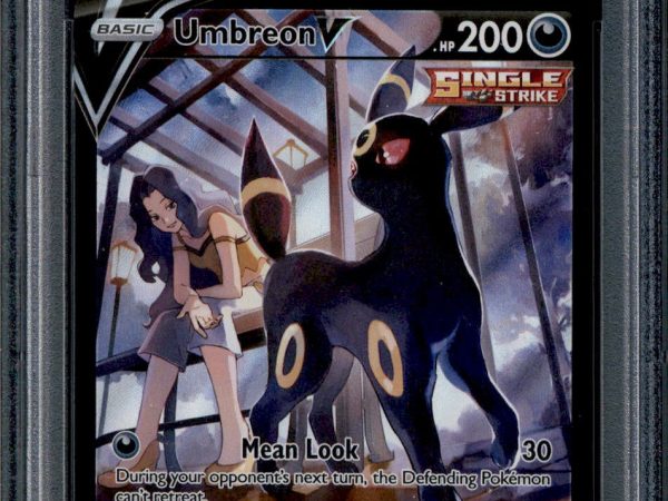 Umbreon V - TG22/TG30 - PSA 10 - Full Art - Brilliant Stars - Pokemon - 10678