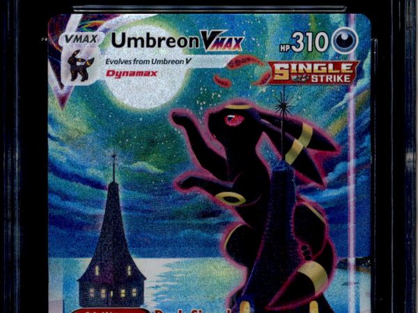 Umbreon Vmax - 215/203 - CGC 10 - Alt Art - Evolving Skies - Pokemon - 92246