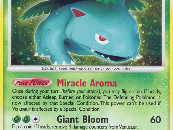 Venusaur (20/132) (Theme Deck Exclusive) [Diamond & Pearl: Secret Wonders]