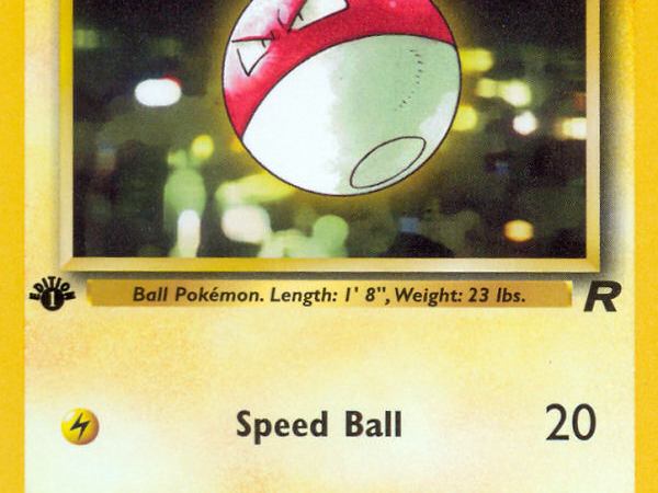 Voltorb (69/82) [Team Rocket 1st Edition]
