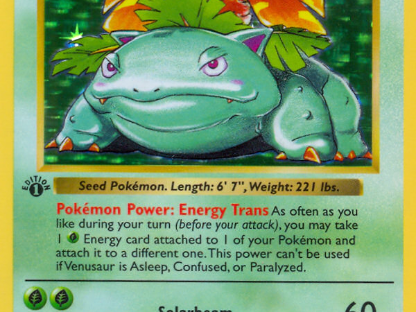 Venusaur (15/102) (Shadowless) [Base Set 1st Edition]