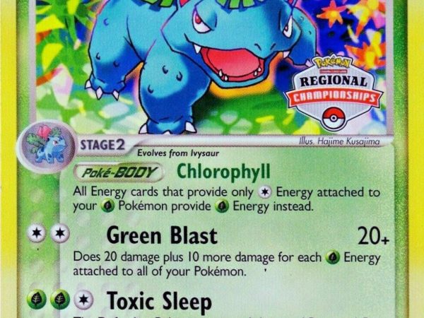 Venusaur (28/100) (Regional Championship Promo) [EX: Crystal Guardians]