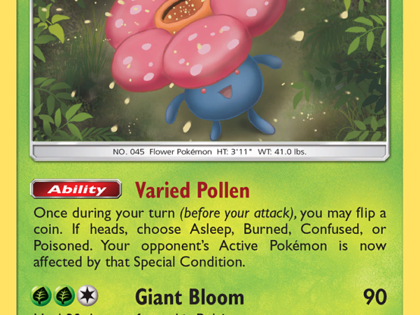 Vileplume (8/214) [Sun & Moon: Unbroken Bonds]