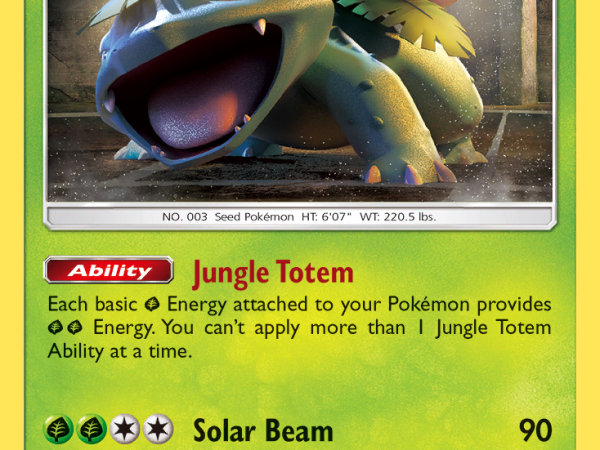 Venusaur (3/73) [Sun & Moon: Shining Legends]