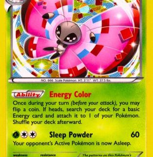 Vivillon (15/162) (Cosmos Holo) [XY: BREAKthrough]