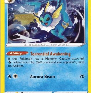 Vaporeon (030/185) (Cosmos Holo) [Sword & Shield: Vivid Voltage]