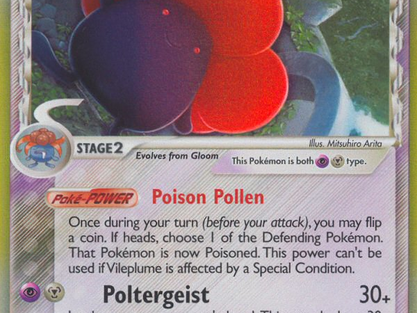 Vileplume (17/110) (Delta Species) [EX: Holon Phantoms]
