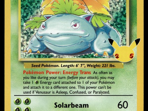 Venusaur - 15/102 - NM - Holo - Celebrations - Pokemon - B1-4