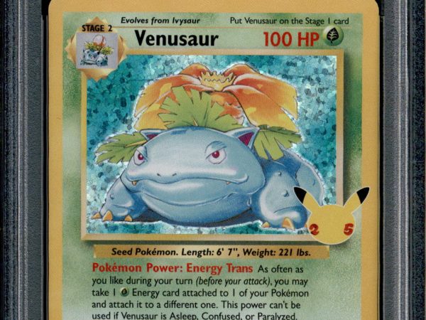 Venusaur - 15/102 - PSA 9 - Holo - Celebrations - Pokemon - 73371