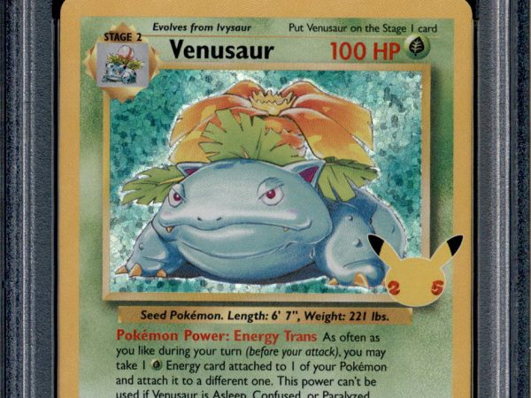 Venusaur - 15/102 - PSA 9 - Holo - Celebrations - Pokemon - 62002
