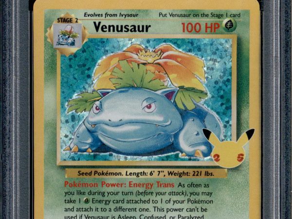 Venusaur - 15/102 - PSA 10 - Holo - Celebrations - Pokemon - 62005