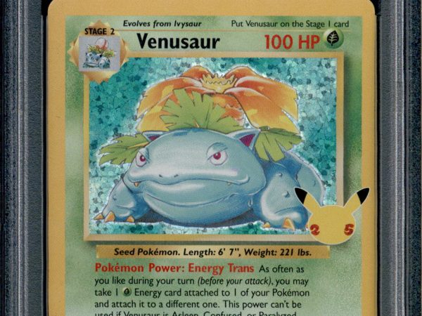 Venusaur - 15/102 - PSA 9 - Holo - Celebrations - Pokemon - 73370