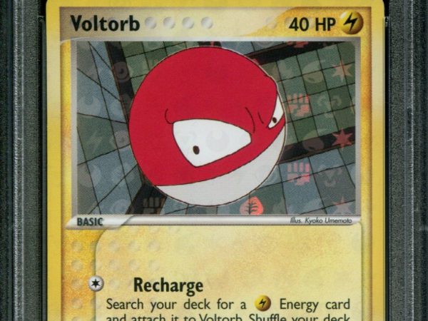 Voltorb - 80/101 - PSA 9 - Reverse Holo - Hidden Legends - Pokemon - 80838
