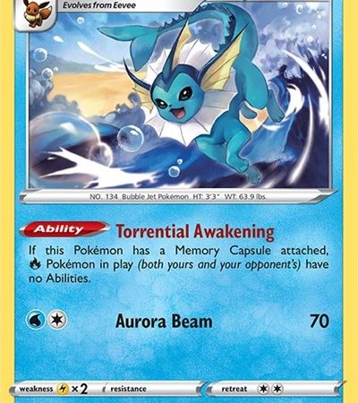 Vaporeon [SWSH04: Vivid Voltage]