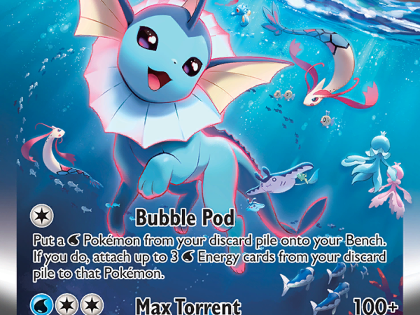Vaporeon VMAX (SWSH182) (Jumbo Card) [Sword & Shield: Black Star Promos]