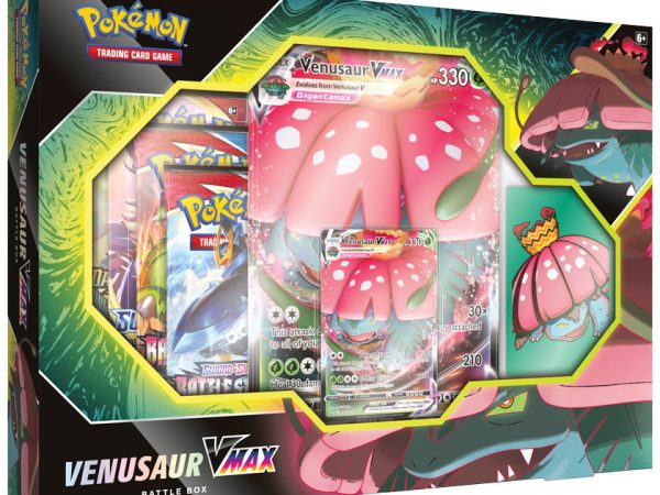 Venusaur Vmax Battle Box - Pokemon Collection Box x1 - Sealed - New