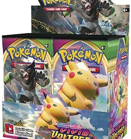 Vivid Voltage - Sword & Shield Era - Pokemon - 36 Pack Booster Box - Sealed - New