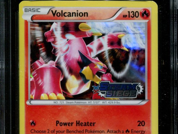 Volcanion - XY145 - CGC 8.5 - Black Star Promos - Steam Siege Prerelease - Pokemon - 48401