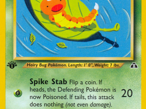 Weedle (70/75) [Neo Discovery 1st Edition]