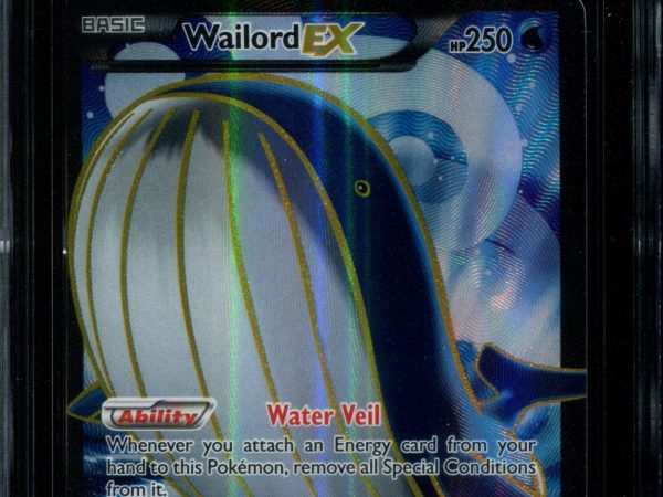 Wailord EX - 147/160 - CGC 7.5 Near Mint+ - Primal Clash - 02051