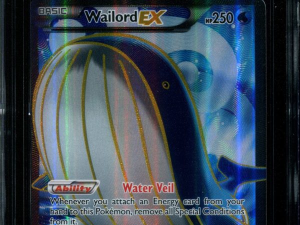 Wailord EX - 147/160 - CGC 7.5 Near Mint+ - Primal Clash - 02050