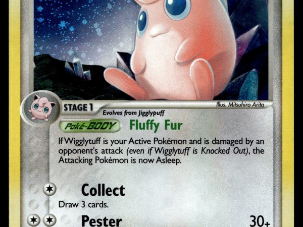 Wigglytuff - 13/100 - NM - Holo - Crystal Guardians - Pokemon - A9-75