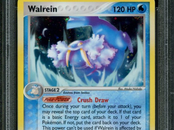 Walrein - 15/101 - PSA 10 - Holo - Hidden Legends - Pokemon - 65032