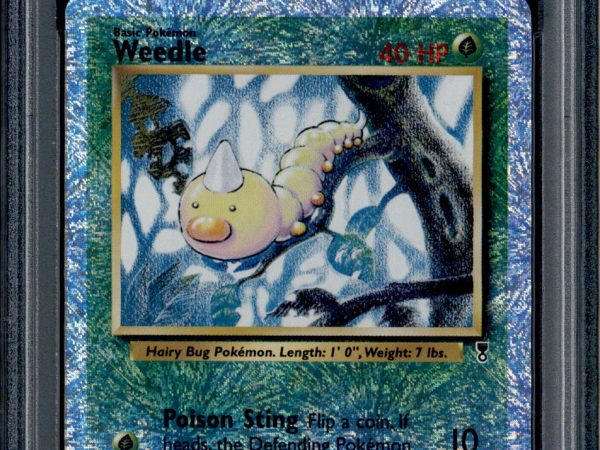Weedle - 99/110 - PSA 9 - Reverse Holo - Legendary Collection - Pokemon - 72393