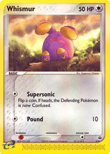 Whismur (Cosmo Holo) [Nintendo: Black Star Promos]