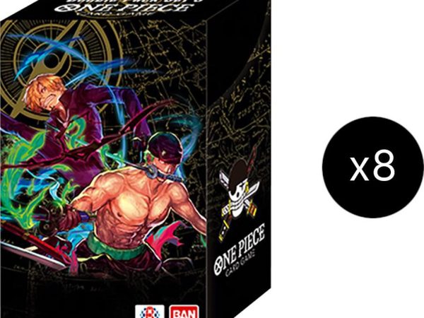 Wings of the Captain Double Pack Display of 8 - One Piece TCG - DP-03