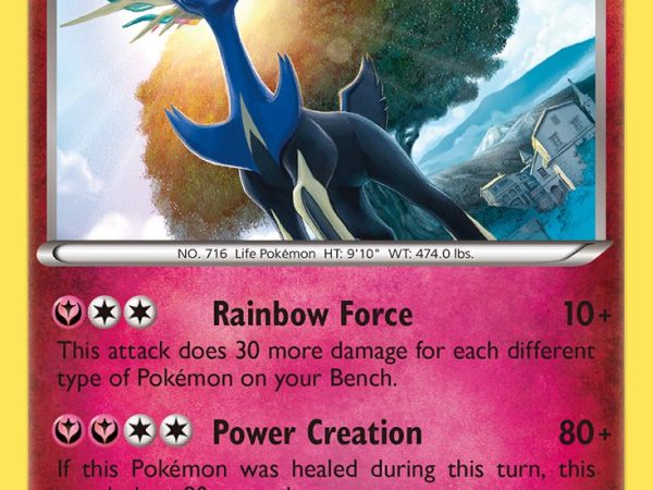 Xerneas (107/162) (Cosmos Holo) (Blister Exclusive) [XY: BREAKthrough]