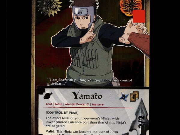 Yamato - 655 - NM - 1st Edition - Foil - Naruto CCG - D4-303