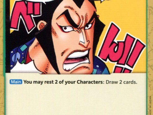 You Can Be My Samurai!! - OP01-055 - Common - English - One Piece TCG OP-01