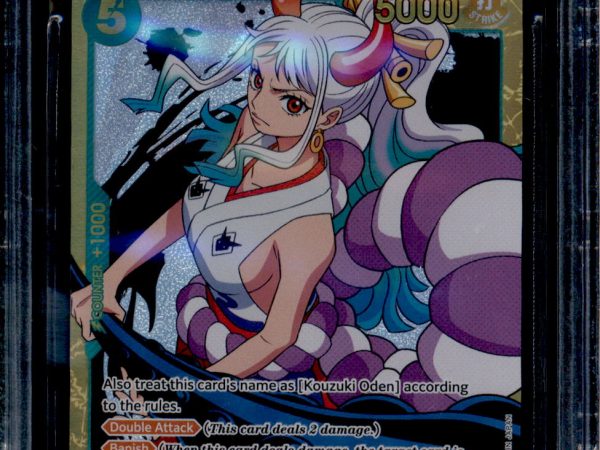 Yamato - OP01-121 - BGS 10 - Secret Rare - Romance Dawn - One Piece - 09930