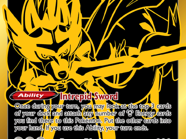 Zacian V (SWSH076) [Sword & Shield: Black Star Promos]