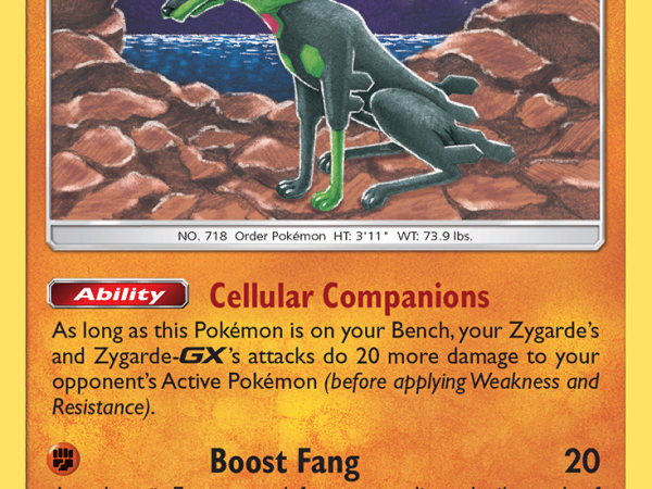 Zygarde (124/236) [Sun & Moon: Unified Minds]