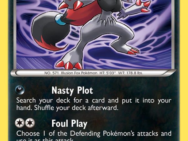 Zoroark (71/114) (Cracked Ice Holo) (Blister Exclusive) [Black & White: Base Set]