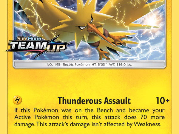 Zapdos (SM159) [Sun & Moon: Black Star Promos]