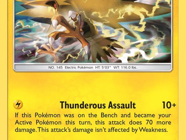 Zapdos (40/181) (Theme Deck Exclusive) [Sun & Moon: Team Up]