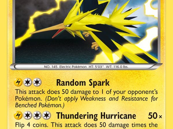 Zapdos (41/99) (Blister Exclusive) [Black & White: Next Destinies]