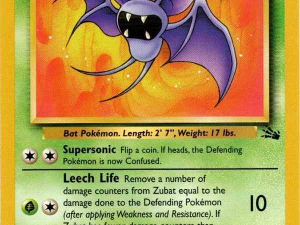 Zubat (57/62) [Fossil Unlimited]