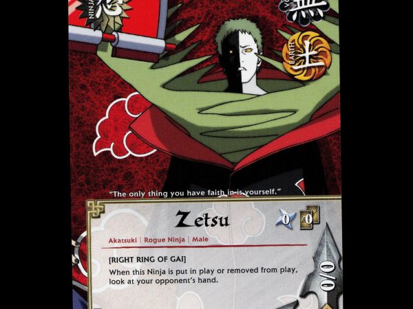 Zetsu - 1145 - NM - Non-Foil - S21 - Naruto CCG - E1-169