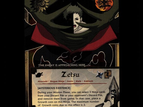 Zetsu - 482 - NM - 1st Edition - Foil - Naruto CCG - D4-152