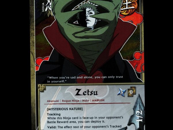 Zetsu - 890 - NM - 1st Edition Foil - S18 - Naruto CCG - D3-2