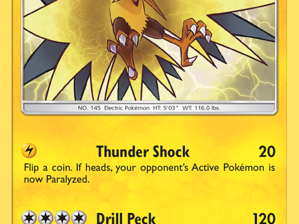 Zapdos [SM Black Star Promos]