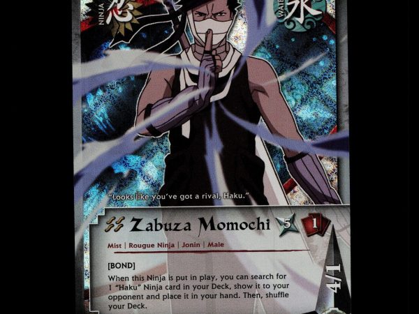 Zabuza Momochi - us033 - NM - 1st Edition Foil - Promo Diamond - Naruto CCG - D4-169
